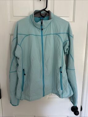Eddie Bauer Women's Light Aqua Softshell Jacket